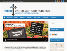 Tablet Screenshot of northchurchindy.com